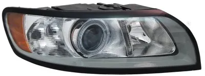 Far dreapta H7 H9, electric, cu motoras, interior argintiu VOLVO S40 2 II, V50