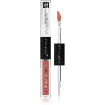 bellaoggi Lip Magnifier ruj rezistent si luciu de buze. 2 in 1 culoare Creamy Peach 2.7 ml