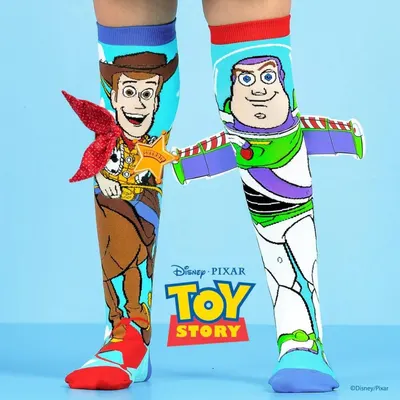 Șosete lungi colorate Madmia pentru băieți Toy Story 6-99 ani