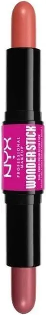 NYX Professional Blush dublu Wonder Stick, Honey Orange & Rose, 4 g