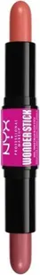 NYX Professional Blush dublu Wonder Stick, Honey Orange & Rose, 4 g