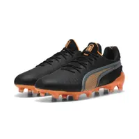 Ghete fotbal femei talpă cu crampoane King Ultimate Fg/Ag, negru PUMA
