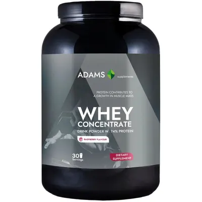 Concentrat Proteic din Zer cu Aroma de Zmeura 908g