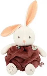 Jucărie de pluș pentru bebeluși Kaloo - Bubble of Love, iepuraș, Cinnamon, 30 сm
