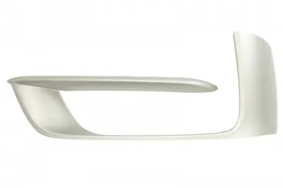 Ornament grila fata stanga inferior, PURE EXPERIENCE, plastic, argintiu BMW X5 F15, F85 intre 2013-2017