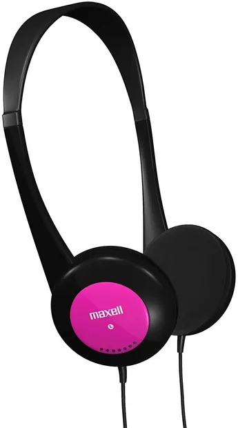 Căști pentru copii Maxell - Kids, roz/negru
