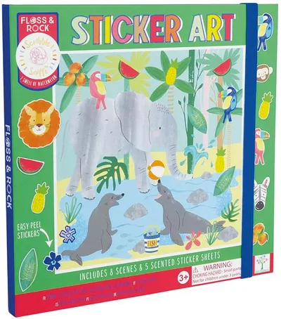 Carte de stickere Floss and Rock - Junglă