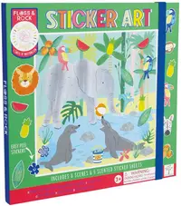 Carte de stickere Floss and Rock - Junglă