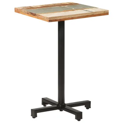 vidaXL Masă de bistro, 50x50x75 cm, lemn masiv de acacia, pătrat