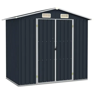 Gossi sopron de gradina, antracit, 205 x 129 x 183, otel galvanizat