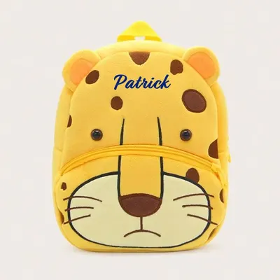 Ghiozdan personalizat Leopard