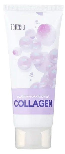 Tenzero Spumă de curățare facială cu colagen, 100 ml