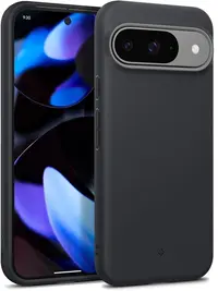 Husă Spigen - Thin Fit, Google Pixel 9/9 Pro, negru