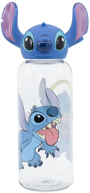Sticlă cu figura 3D Stor Stitch - Flowers, 560 ml
