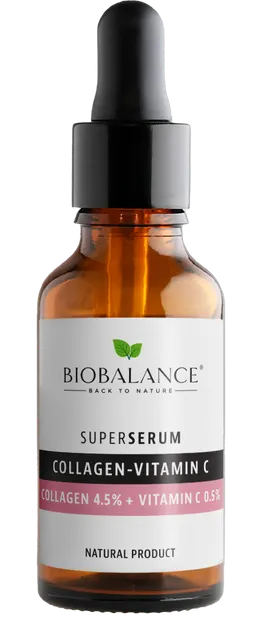 Ser de fata Collagen C + Vitamin C Collagen 4.5% + Vitamin C 0.5%, 30ml, Bio Balance