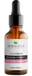 Ser de fata Collagen C + Vitamin C Collagen 4.5% + Vitamin C 0.5%, 30ml, Bio Balance