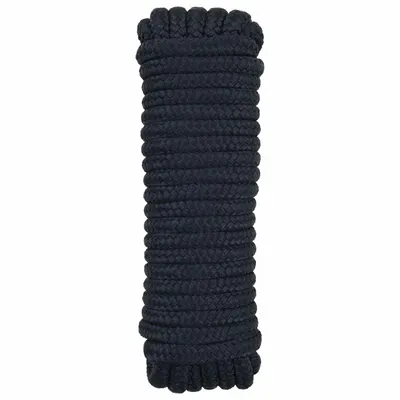 vidaXL Sfoară de Barcă 10 mm 6 m Albastru regal Poliester