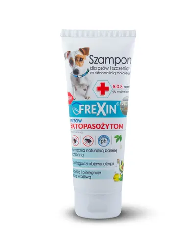 FREXIN S.O.S. CONTROL sampon pentru cainii cu piele sensibila, 220 g