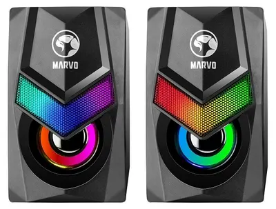 Boxe Marvo – SG-118, 2.0, 6W, RGB, negre