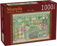Puzzle Magnolia din 1000 piese - Florărie
