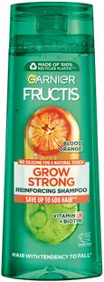 Garnier Fructis Grow Strong Șampon împotriva ruperii părului, 400 ml