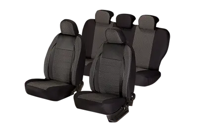Set Huse Scaun Elegance Negru