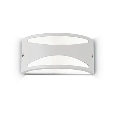 Aplica de exterior Rex-3, 1 bec, dulie E27, L:250 mm, H:120 mm, Alb