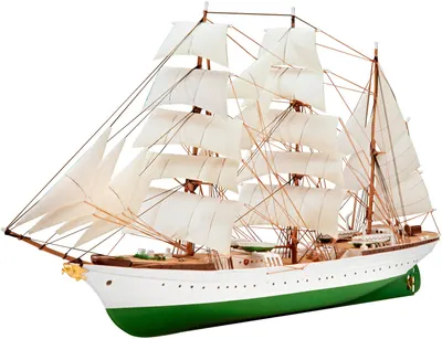 Set de asamblat Revell Antichitate: Nave - Nava cu pânze Gorch Fok