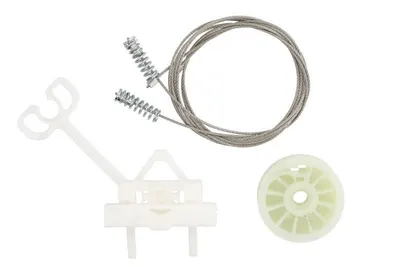 Set reparatie macara geam dreapta potrivit ABARTH GRANDE PUNTO; FIAT GRANDE PUNTO, PUNTO EVO, PUNTO/HATCHBACK dupa 2005 - (set)
