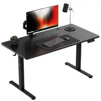 Birou electric Mark Adler – Leader 7.3, 140 x 70 cm, negru