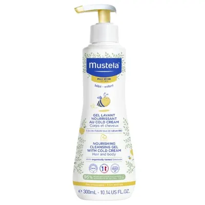 Gel de Curățare Nutritiv cu Cold Cream, 300 ml, Mustela