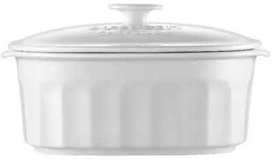 Caserolă ceramică BUYDEEM - CT1005, 2 L, alb