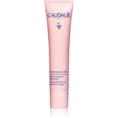 Caudalie Resveratrol-Lift Lightweight Firming Cashmere Cream cremă iluminatoare cu efect lifting pentru fermitatea pielii 40 ml