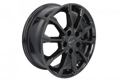 Janta aluminiu 6,5x16, 5x114,3, CH 66,1, ET: 50 model MAK DaVinci, Negru Lucios