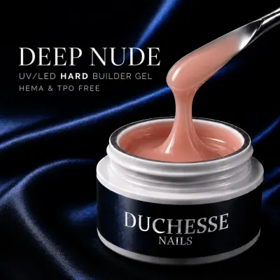 Hard Gel UV/LED Constructie Unghii, Autonivelant, HEMA&TPO FREE, Nuanta Deep Nude, 30g - Default Title