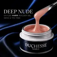 Hard Gel UV/LED Constructie Unghii, Autonivelant, HEMA&TPO FREE, Nuanta Deep Nude, 30g - Default Title