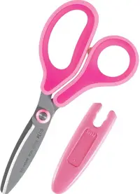 Foarfece Plus Kids -roz, 14.5 cm