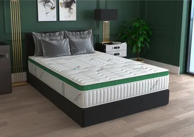 Saltea cu arcuri HypoallergenicMed Primo Protect 140 x 200 x 23 cm, ortopedica cu husa antialergica