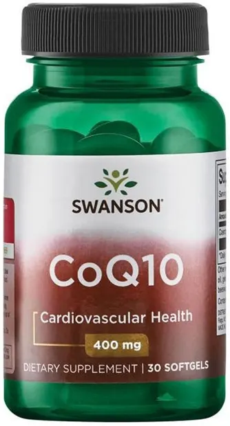 CoQ10, 400 mg, 30 capsule moi, Swanson
