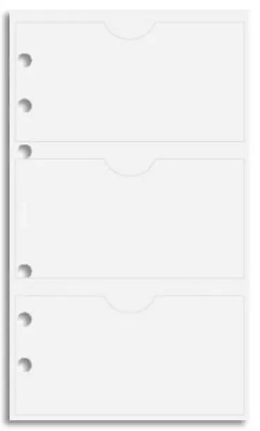 Plic pentru carti de vizita Filofax