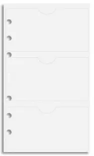 Plic pentru carti de vizita Filofax