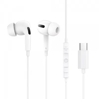 Handsfree USB-C Baseus Encok C18, Alb NGCR030102