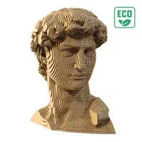 Puzzle 3D din carton
