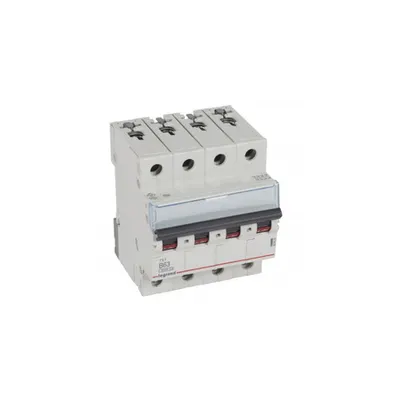 Siguranta automata MCB TX³ 6000 - 4P 400 V~ - 63 A - B curba