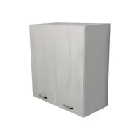 Corp Superior Lecce, 2 Usi, Pin Alb/Alb, 60 x 30 x 65 cm