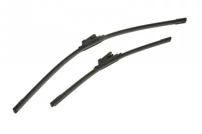 Set 2 stergatoare cu spoiler A555S Aerotwin 600 400mm AUDI A1; SEAT MII, TOLEDO IV; SKODA CITIGO, E-CITIGO, RAPID; VW LOAD UP, POLO, UP dupa 2009