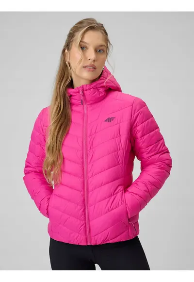 Geaca dama roz - cambrata - hidrofoba - pentru sport