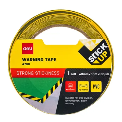 Bara de semnal Deli Stick Up - EA700, autoadeziv, 48 mm х 33 m