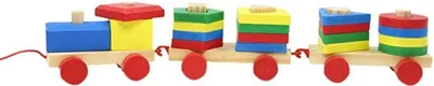 Jucarie pentru copii Toru Toys - Trenut din lemn, 38 cm