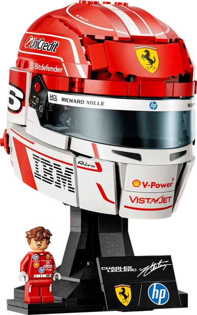 LEGO Editions - Scuderia Ferrari HP Charles Leclerc Helmet (43014)